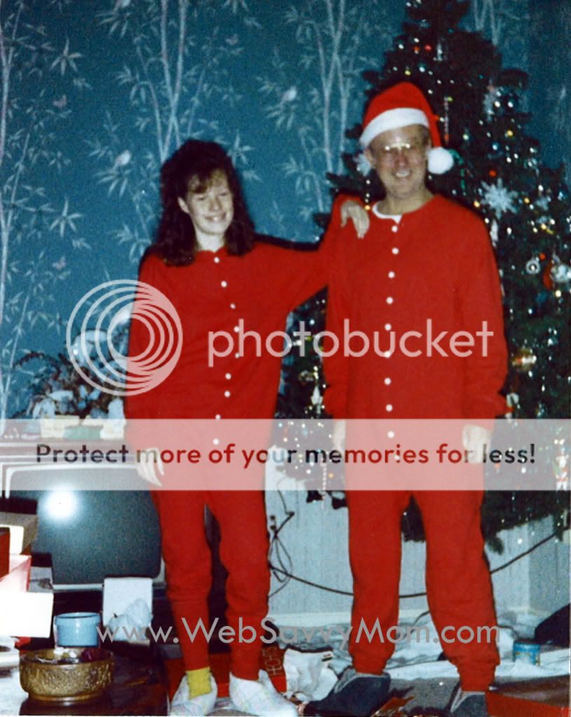 Christmas 1989 - Deb and Jack