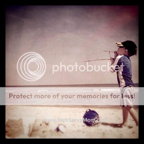 Troy at Beach - April 2011