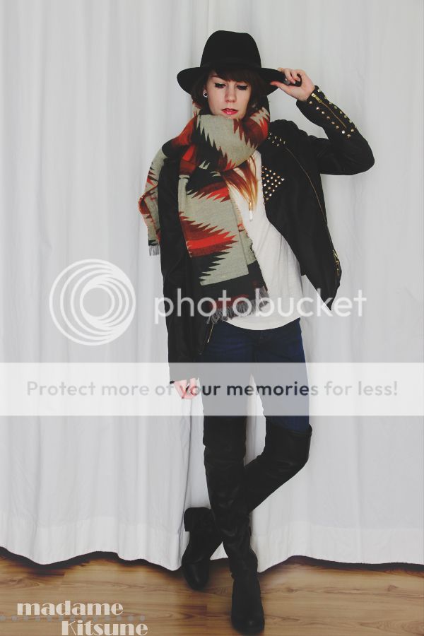 three ways to wear overknee-boots outfit 01
