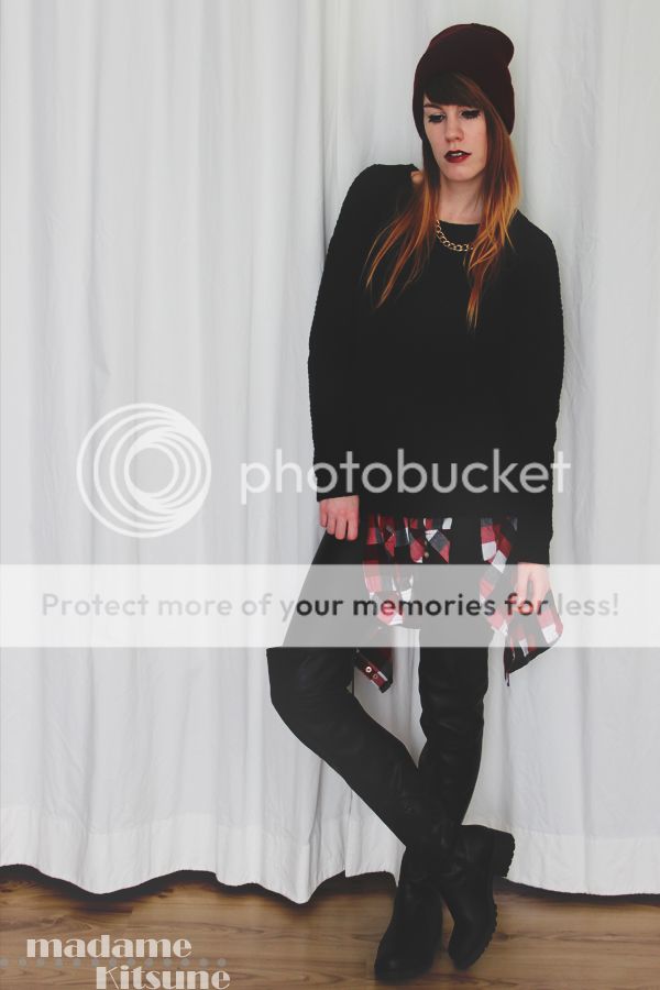 three ways to wear overknee-boots outfit 09