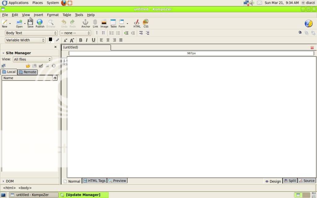KompoZer kompozer linux ubuntu open source