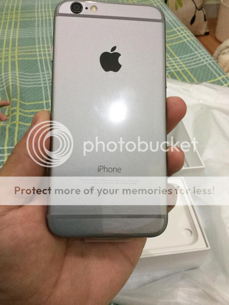 iP6 space grey 64 GB quốc tế Mỹ mua tại AppleStore 19,5 tr - 5